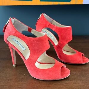 LK Bennett Alma peep toes
